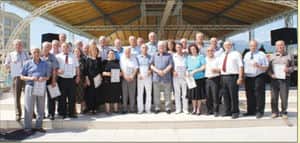 2015 - V јубилејна републичка фолклорна ревија - благодарници